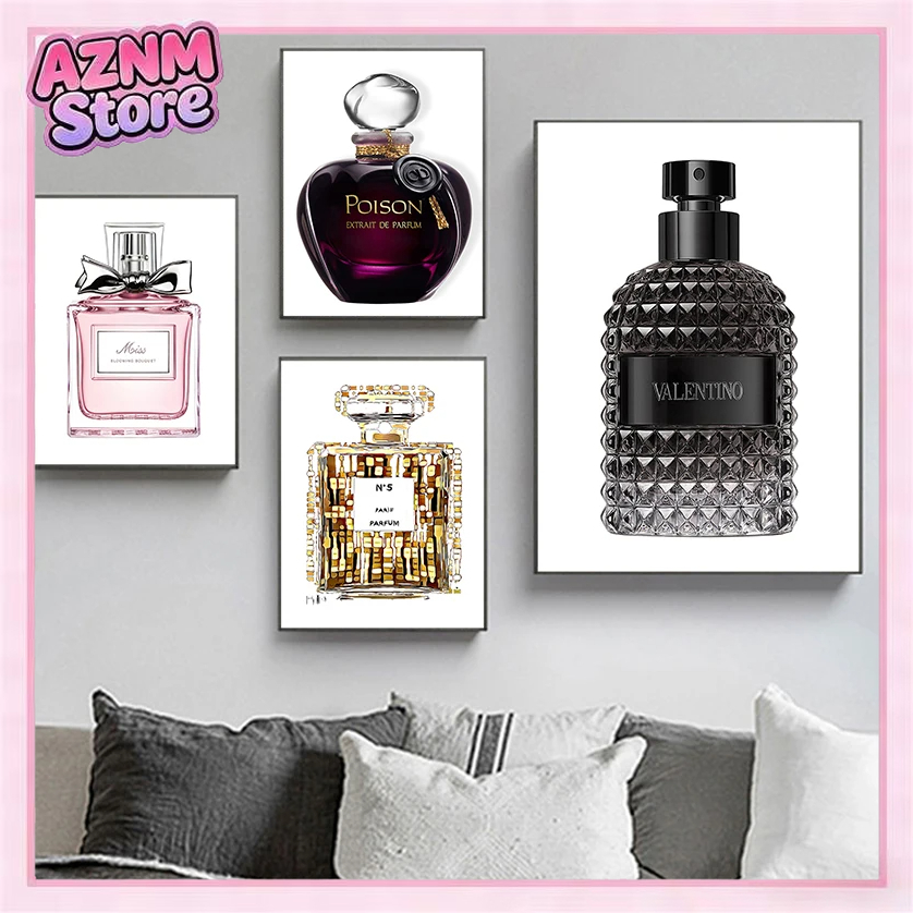 Room Spray Bottle - 1 stuk frameloze minimalistische wanddecoratie vrouw