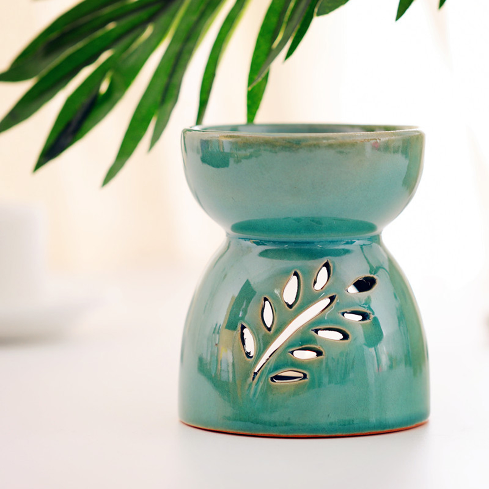 Home Fragrance Oils For Oil Burners - Essentiële oliebrander Keramische theelichthouder Meditatie Huisgeur