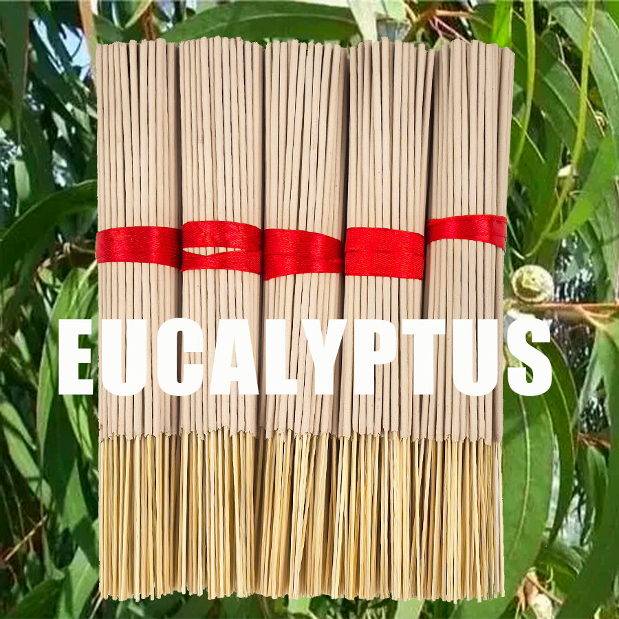 Home Fragrance Rituals - Hoogwaardige natuurlijke bamboe eucalyptus wierookstokjes -
