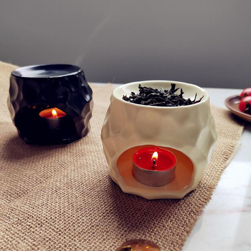 Home Fragrance Oils For Oil Burners - Retro keramische aromatherapiebrander etherische oliebrander kaarshouder