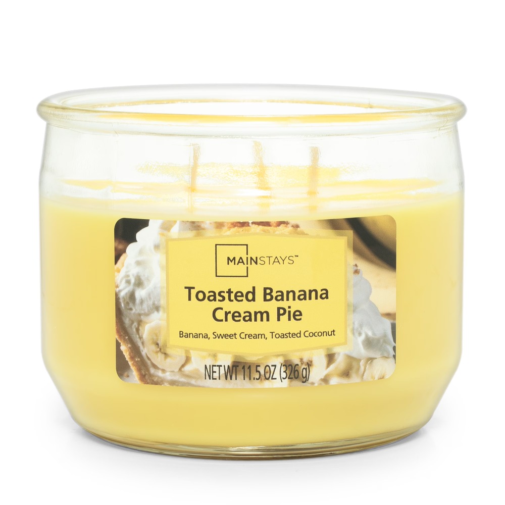 Home Fragrance Usa - Geurkaars met geur van geroosterde bananenroomtaart,
