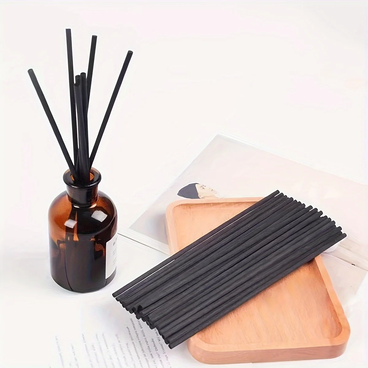 Home Fragrance Usa - 10/50 Stuks Fiber Sticks Diffuser Aromatherapie