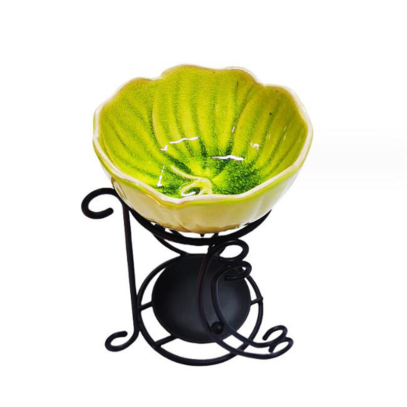 Home Fragrance Oils For Oil Burners - Keramische Narcis Aroma Brander Ijzeren Rek