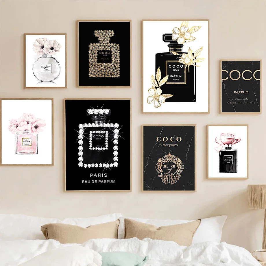 Room Spray Bottle - 1pc Frameloze Mode Luxe Coco Parfumfles