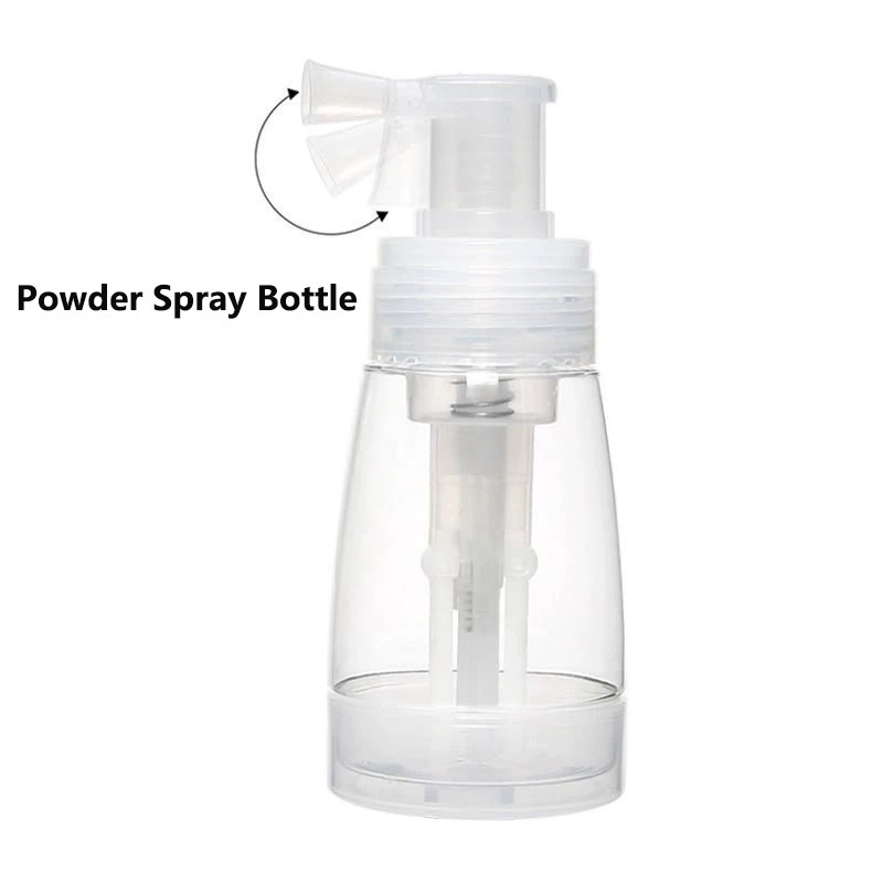 Room Spray Bottle - 1PCS/2PCS Poederpomp Spray Fles voor Talkpoeder