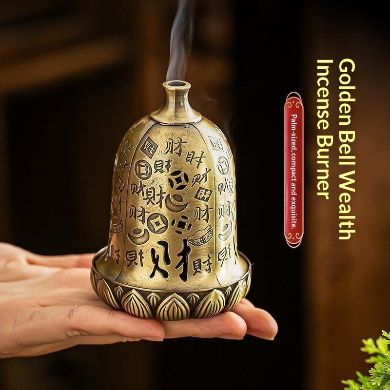 Home Fragrance Powder - 【S】Wierookbrander Legering Holle wierookhouder Stokloos poeder