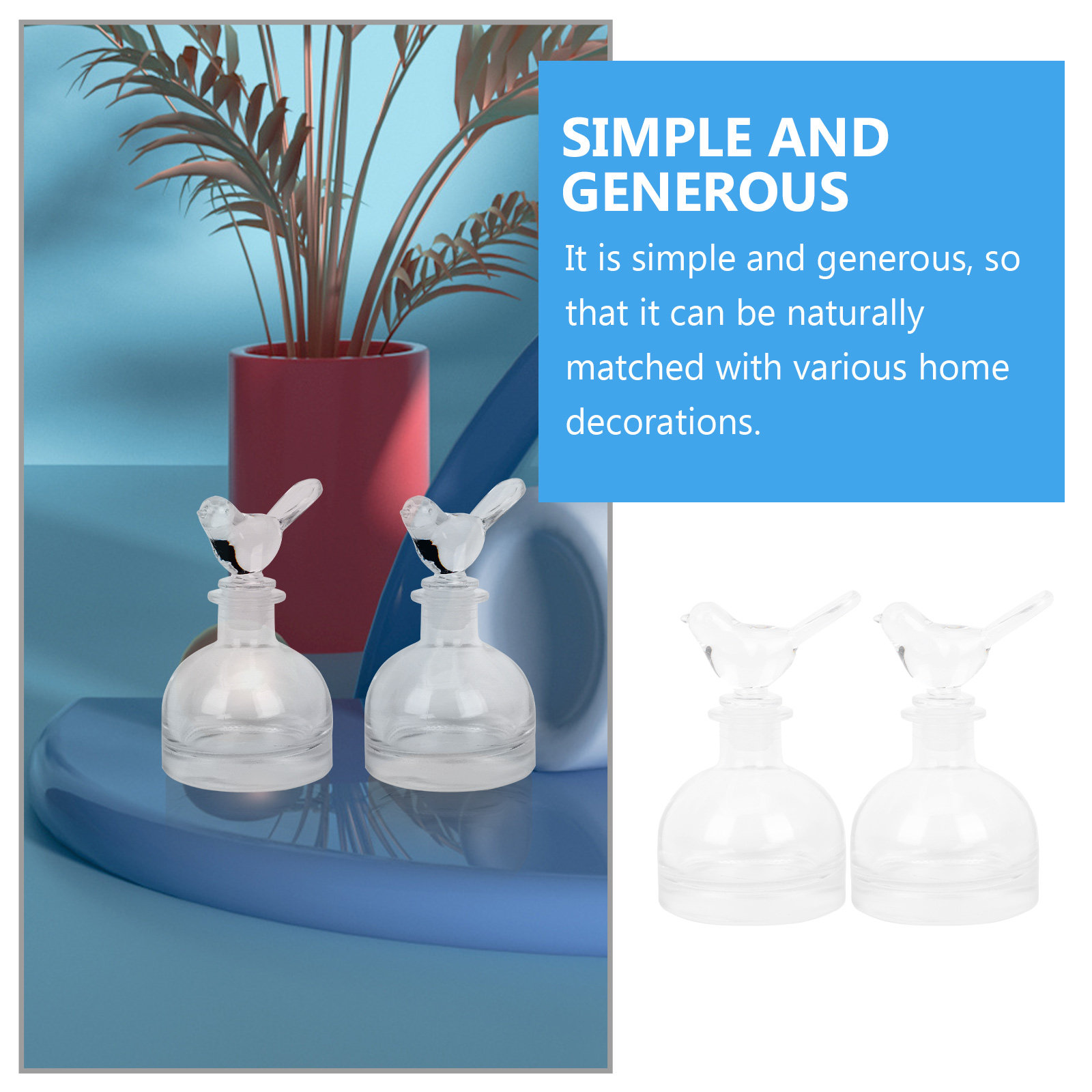 2 stuks glazen parfumflesjes p - Home Fragrance Usa recensie en prijs