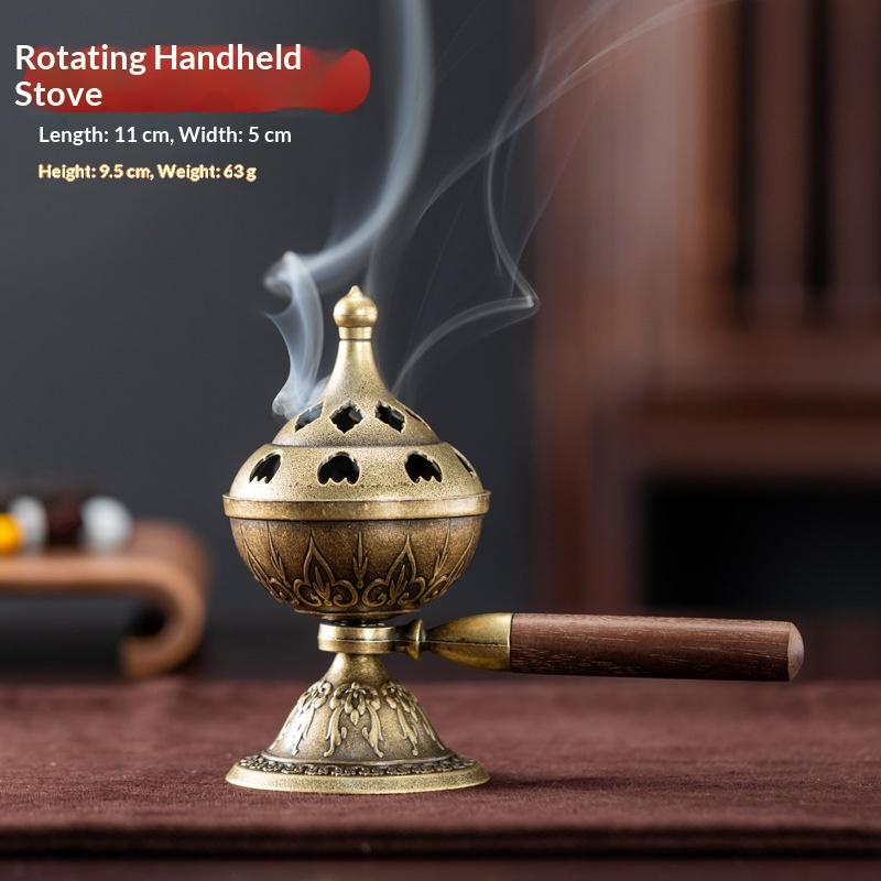 Draagbare roterende wierookbra - Home Fragrance Powder recensie en prijs