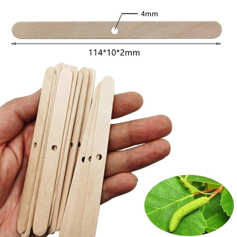 ● 50 stuks houten kaarsenpit-h - Wooden Wick Candle recensie en prijs