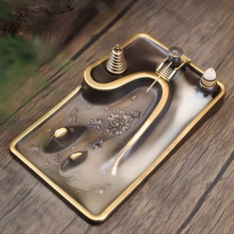 Vintage koperen wierookbrander - Home Fragrance Zen recensie en prijs