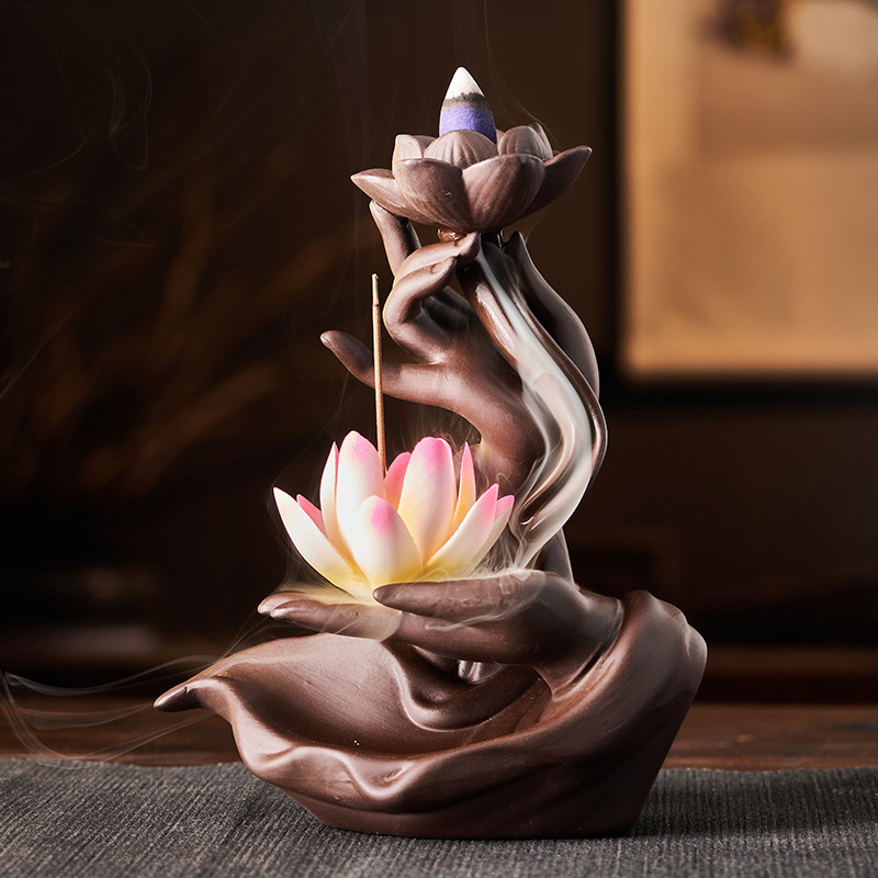 Keramische paarse zand backflo - Home Fragrance Zen recensie en prijs