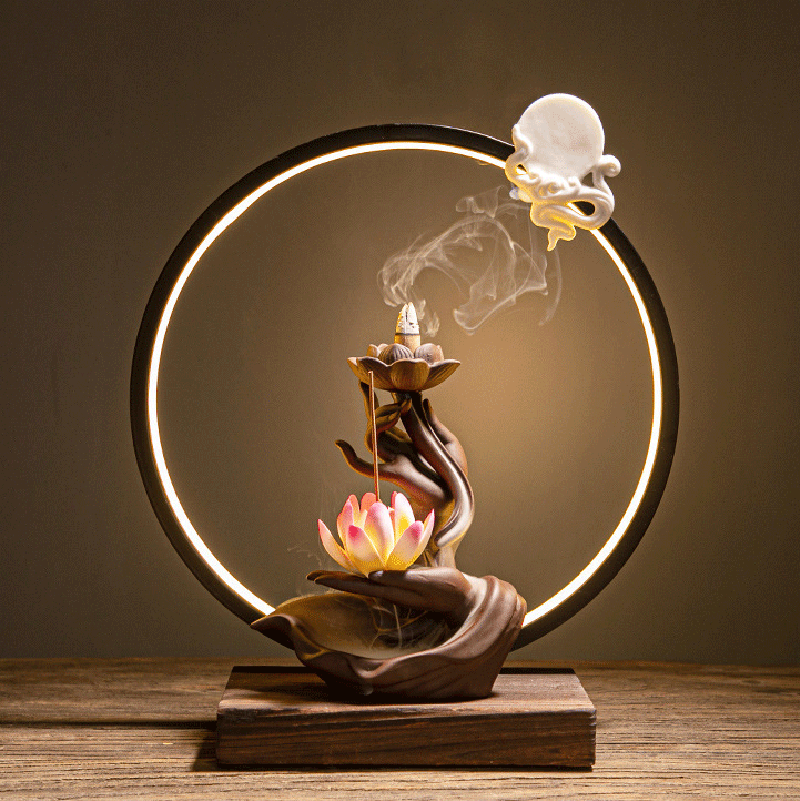 Keramische paarse zand backflo - Home Fragrance Zen recensie en prijs