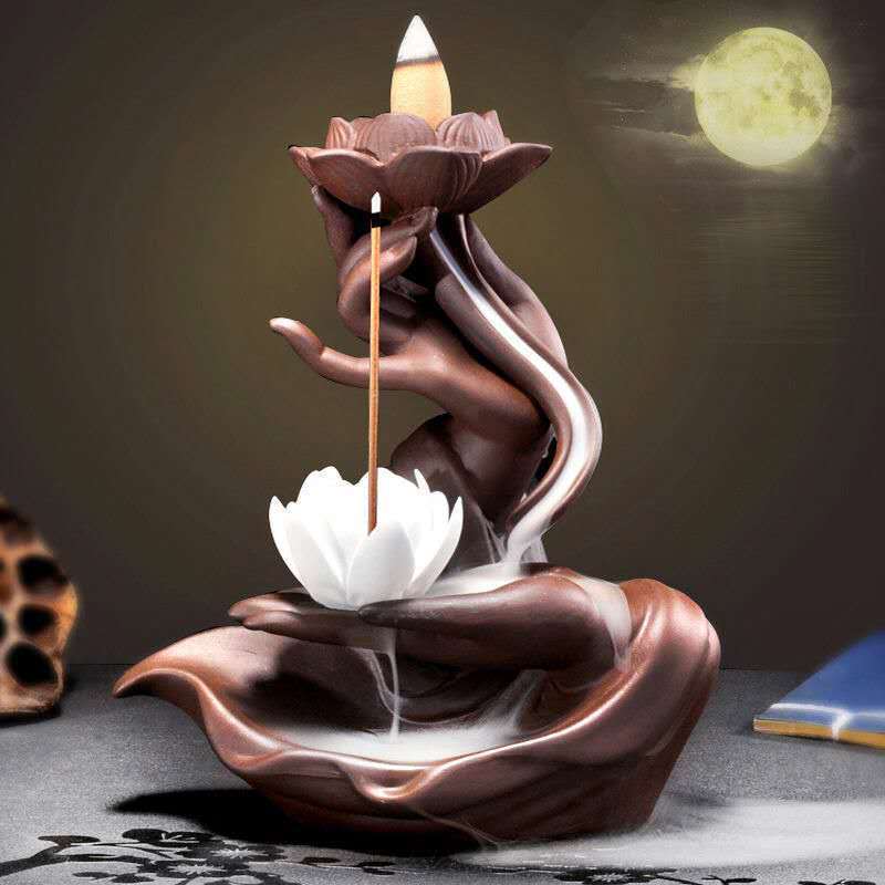 Keramische paarse zand backflo - Home Fragrance Zen recensie en prijs
