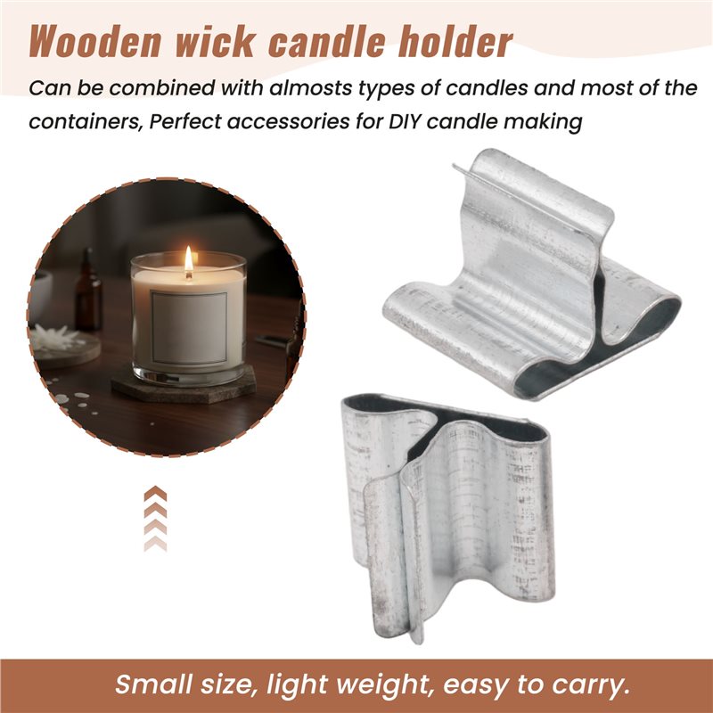 Aankomst 100 stuks metalen lon - Wooden Wick Candle recensie en prijs