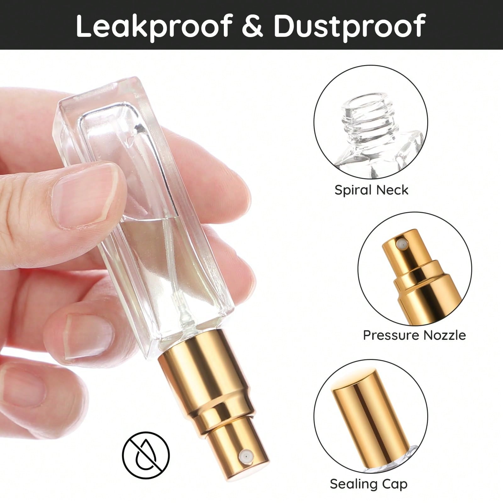 10 stuks draagbare glazen parf - Room Spray Bottle recensie en prijs