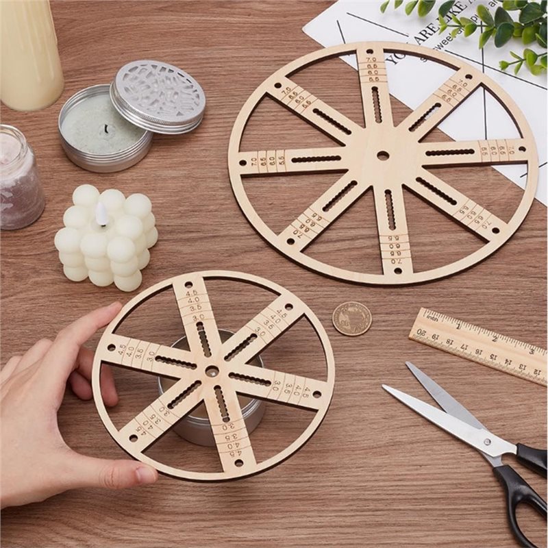 ABUI-Wick Holders 2-delige set - Wooden Wick Candle recensie en prijs