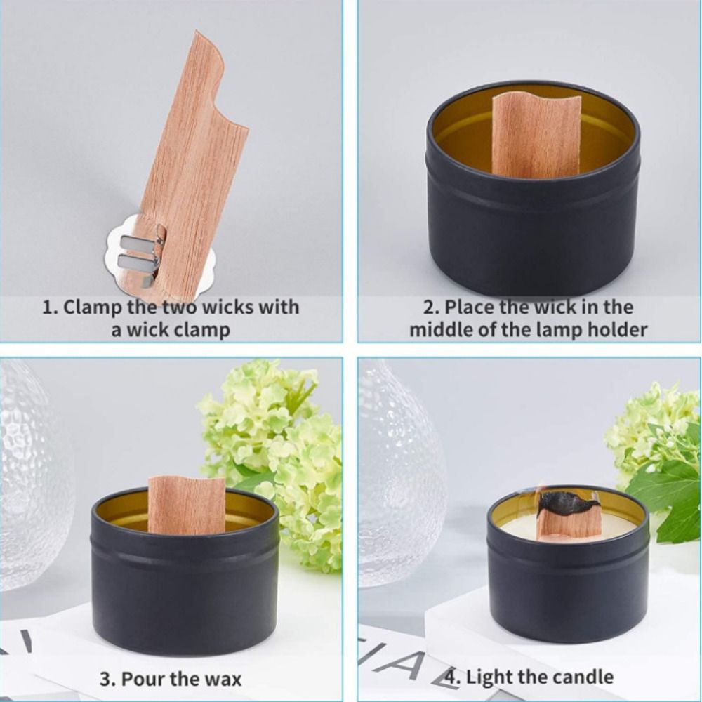 Hoge kwaliteit S-vormige DIY h - Wooden Wick Candle recensie en prijs